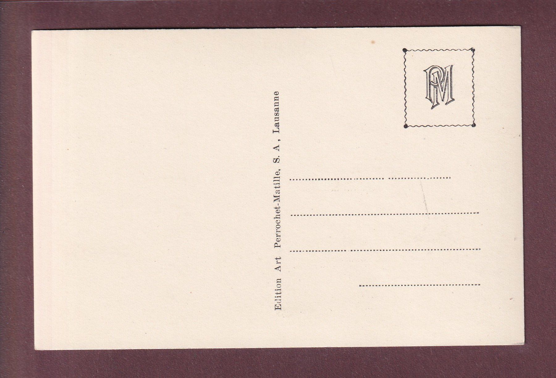 Cartoline postali: HORNBERG über Gstaad – Usato da Pully venduto da nicecards 1