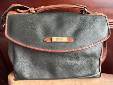 Vintage Ledertasche Zenith