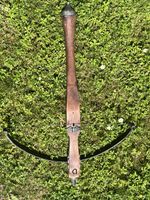 Dekorative Armbrust aus Holz & Metall (50 cm) – Vintage