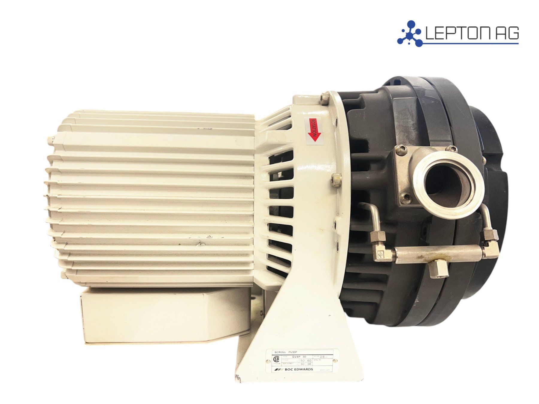 Accessori da laboratorio: Edwards BOC GVSP30 Vacuum Scroll Pump – Usato da Niederdorf venduto da LeptonAG_Labor 1