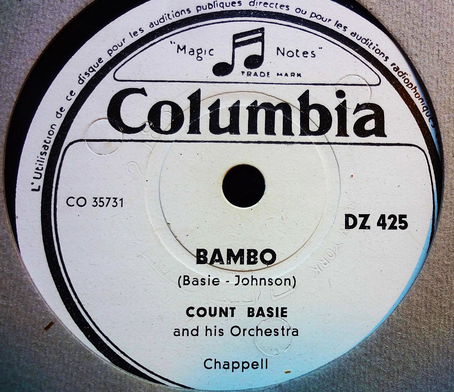 Schallplatten: Count Basie, Sammlung von 18 Jazz Schellackplatten – Gebraucht aus Hemishofen von Phonomandy 2