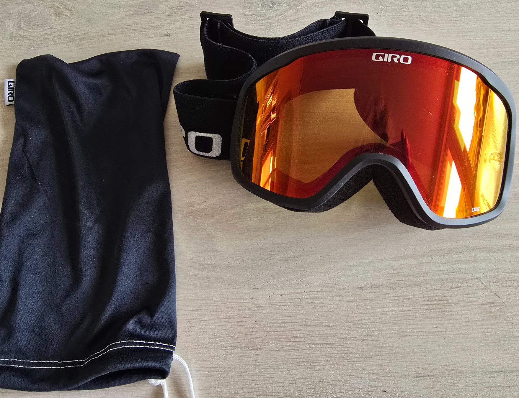 Giro Occhiali & Lenti: Skibrille Giro schwarz orange verspiegelt – Nuovo (secondo la descrizione) da Winterthur venduto da Mick77 3