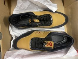 Chaussures de sport Fashion, beige et noir, neuves