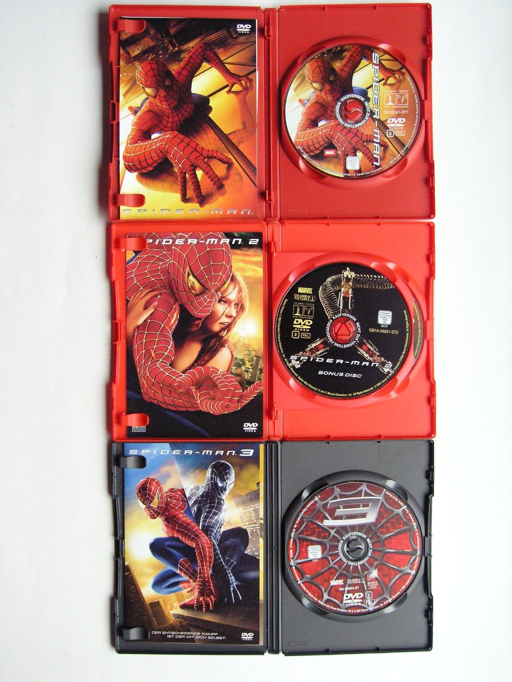 Tous les DVDs: SPIDER-MAN complete DVD COLLECTION – D'occasion à Zuzwil SG par vette13 2