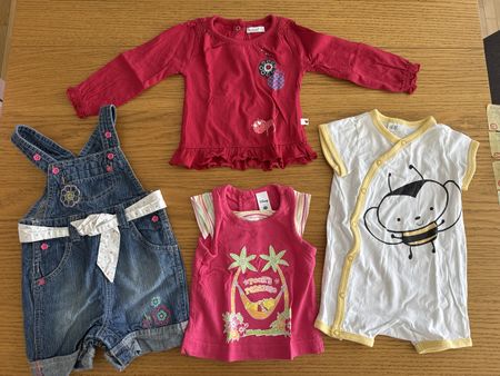 Süsses Mädchen Kleiderpaket, Grösse 62, Frühling/Sommer