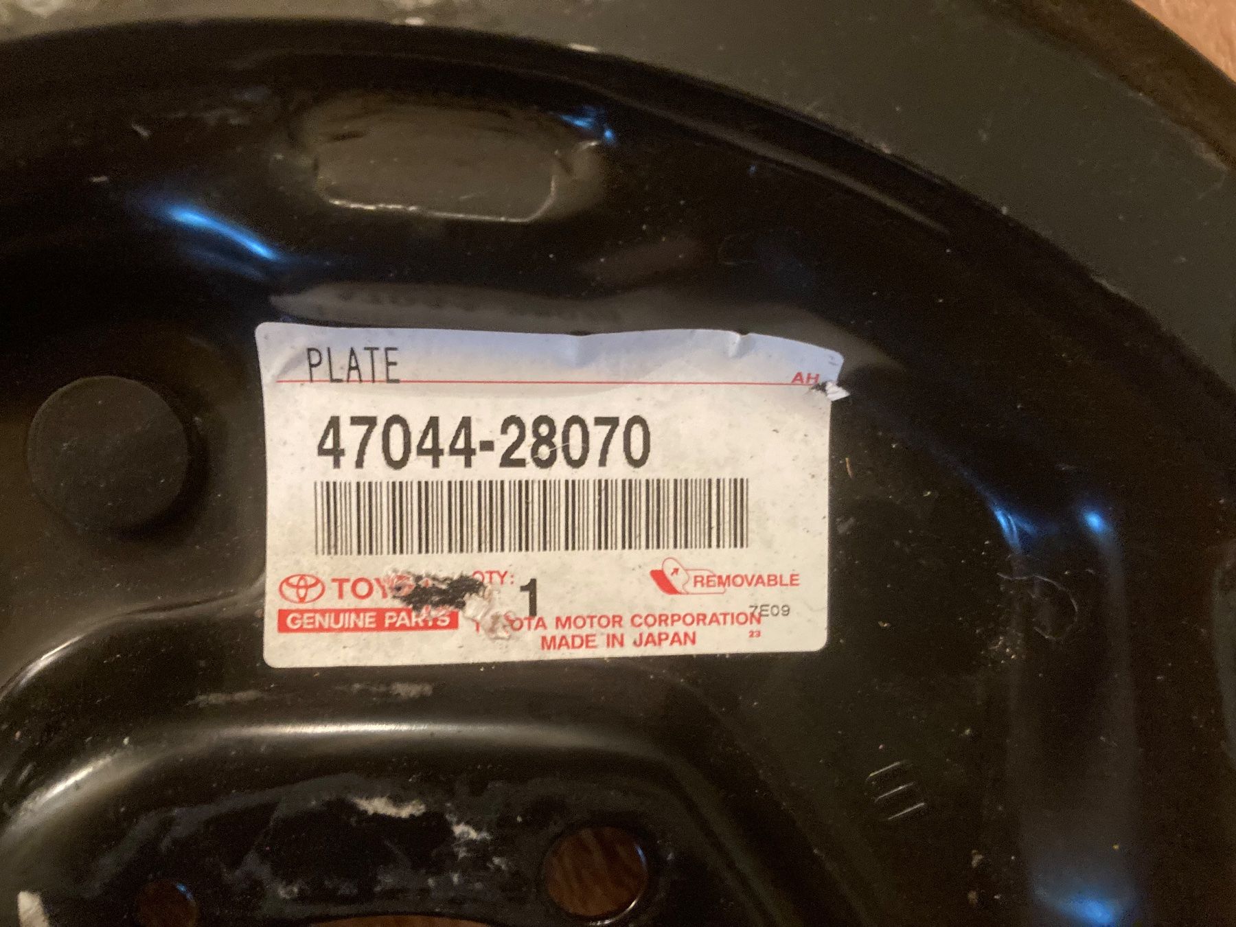 Toyota Tutti pezzi di ricambio auto: Toyota Previa Bremsschild – Nuovo (secondo la descrizione) da Teufen AR venduto da acer08 2
