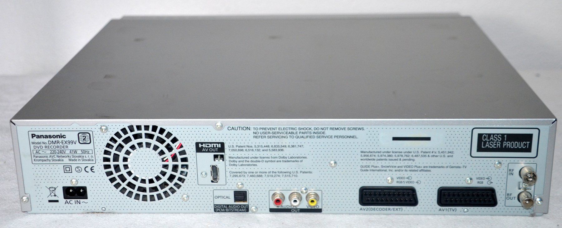 Panasonic Registratori: Combo DVD / VHS Panasonic DMR-EX99V  HDMI USB SD – Usato da Collonges venduto da arashee 3