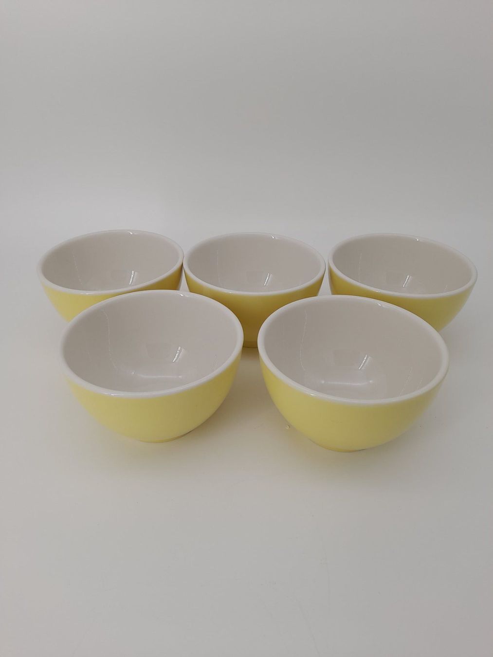 Rössler Coupes: 5 bols Rössler - Jaune vintage – D'occasion à Delémont par Loccaze2015 2