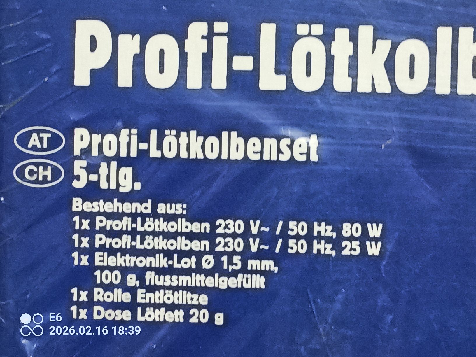 Tutti gli attrezzi: Profi-Loetkolbenset – Nuovo e nell'imballaggio originale da Zürich venduto da Mitzi6 4