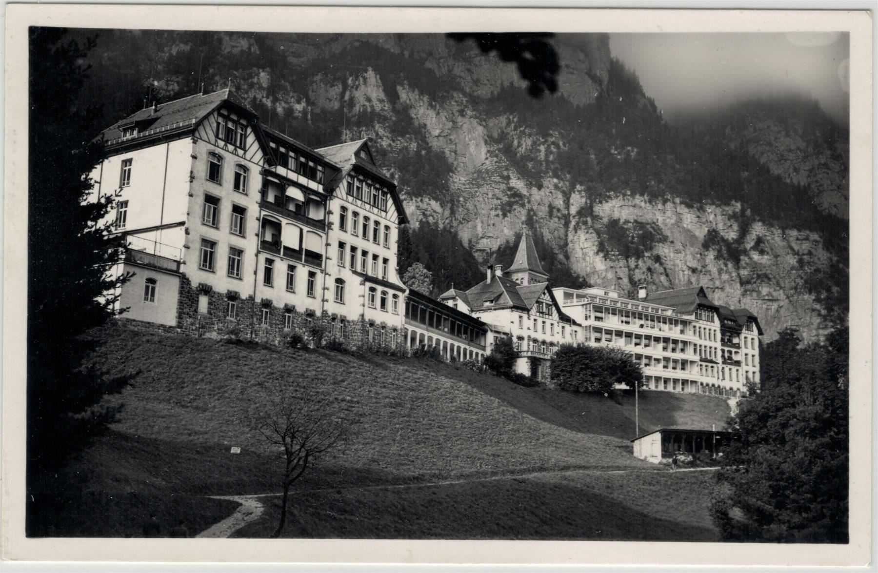 Ansichtskarten: SG 164 Sanatorium WALENSTADTBERG – Gebraucht aus Fribourg von philafri