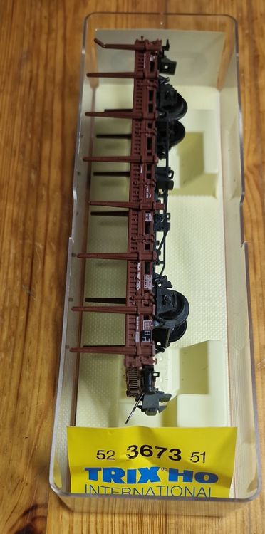 Trix H0 International Rungenwagen 52 3673 51 (Neu (gemäss Beschreibung ...