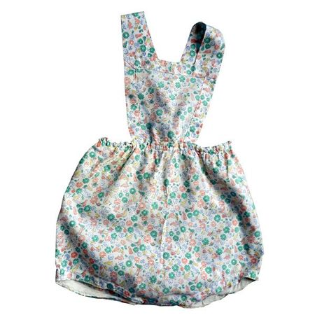Baby-Spielhösli BW VINTAGE 1950s pastell ca. 6 Mt 50s