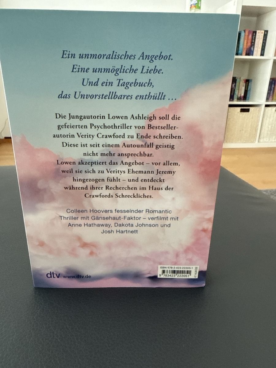 Bücher: Colleen Hoover Verity Roman gebraucht – Gebraucht aus Eich von jasmingrueter 1