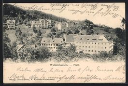 AK Walzenhausen, Ortsansicht am Platz