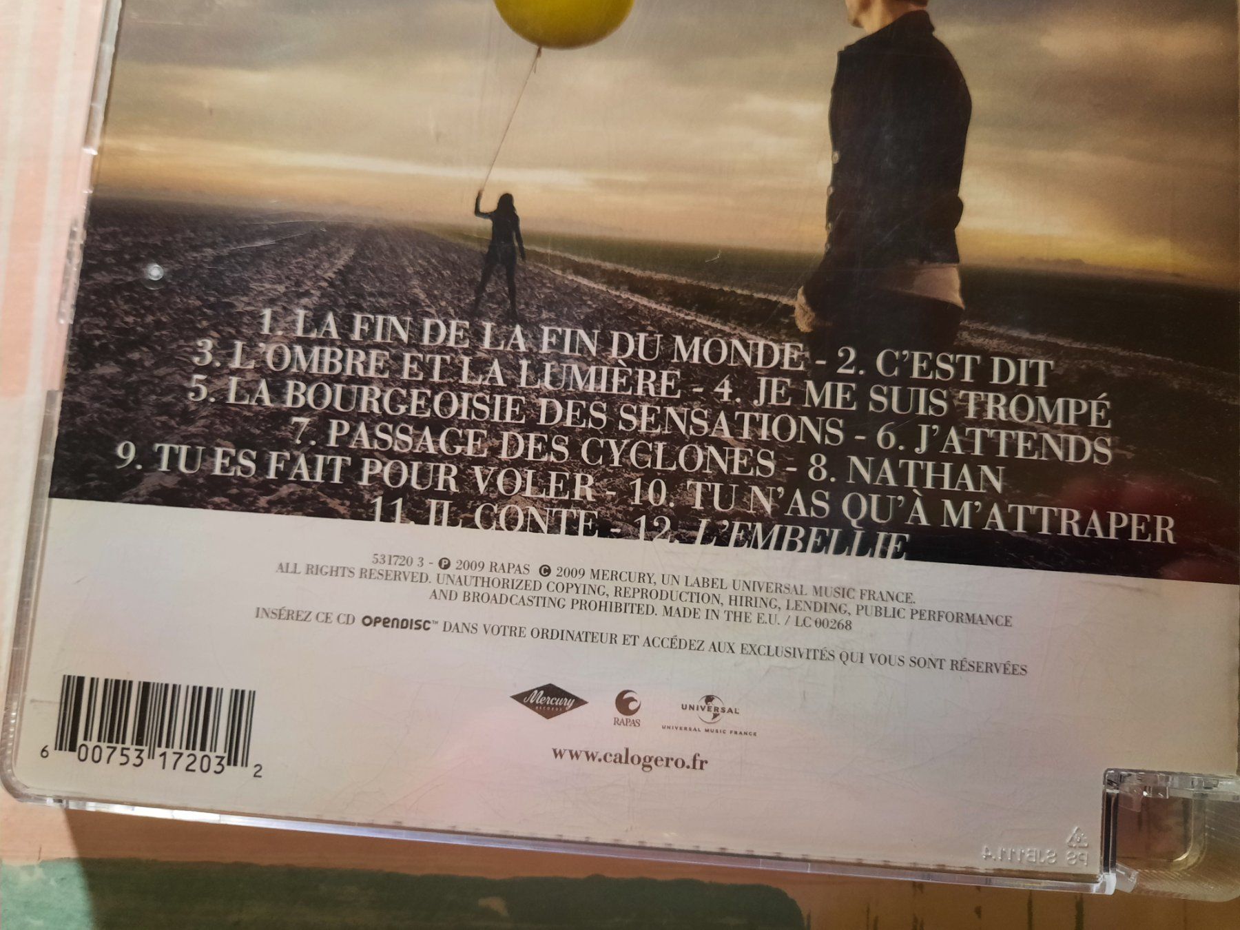 CD: CD Calorgero - L'embellie – Usato da Pully venduto da bro_n52j 2