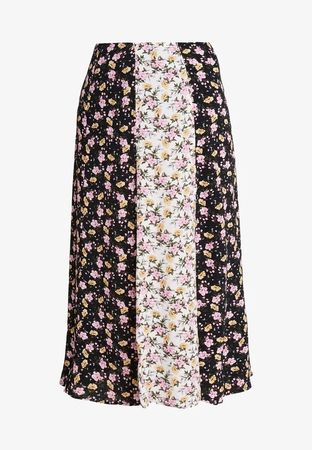Rock floral patchwork Midi-Rock Grösse S 
