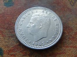 ESPAGNE  1  Pesetas  1989  (Z)
