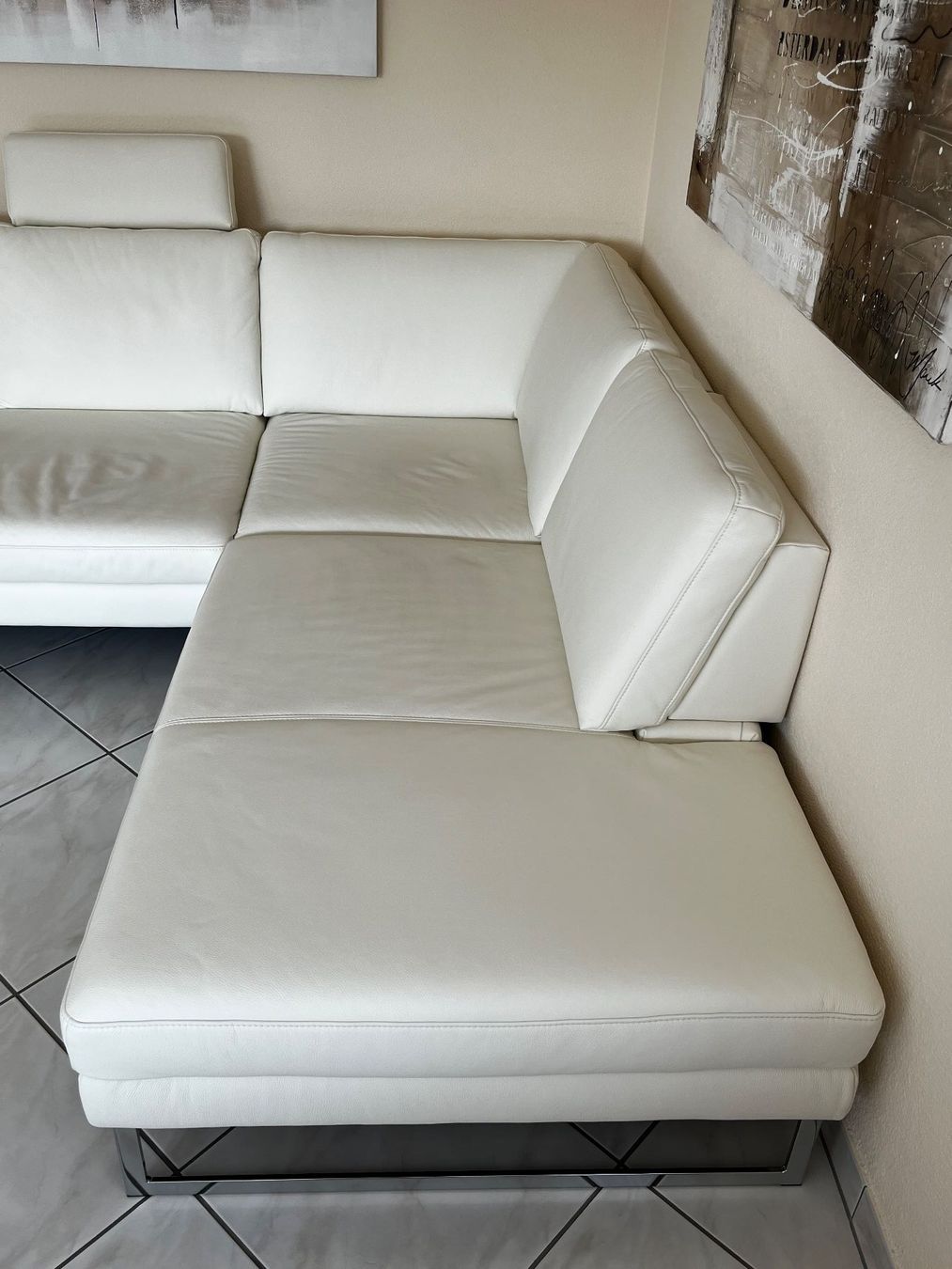 Sofas: Polstergruppe echt Leder – D'occasion à Gossau SG par jjb01 3