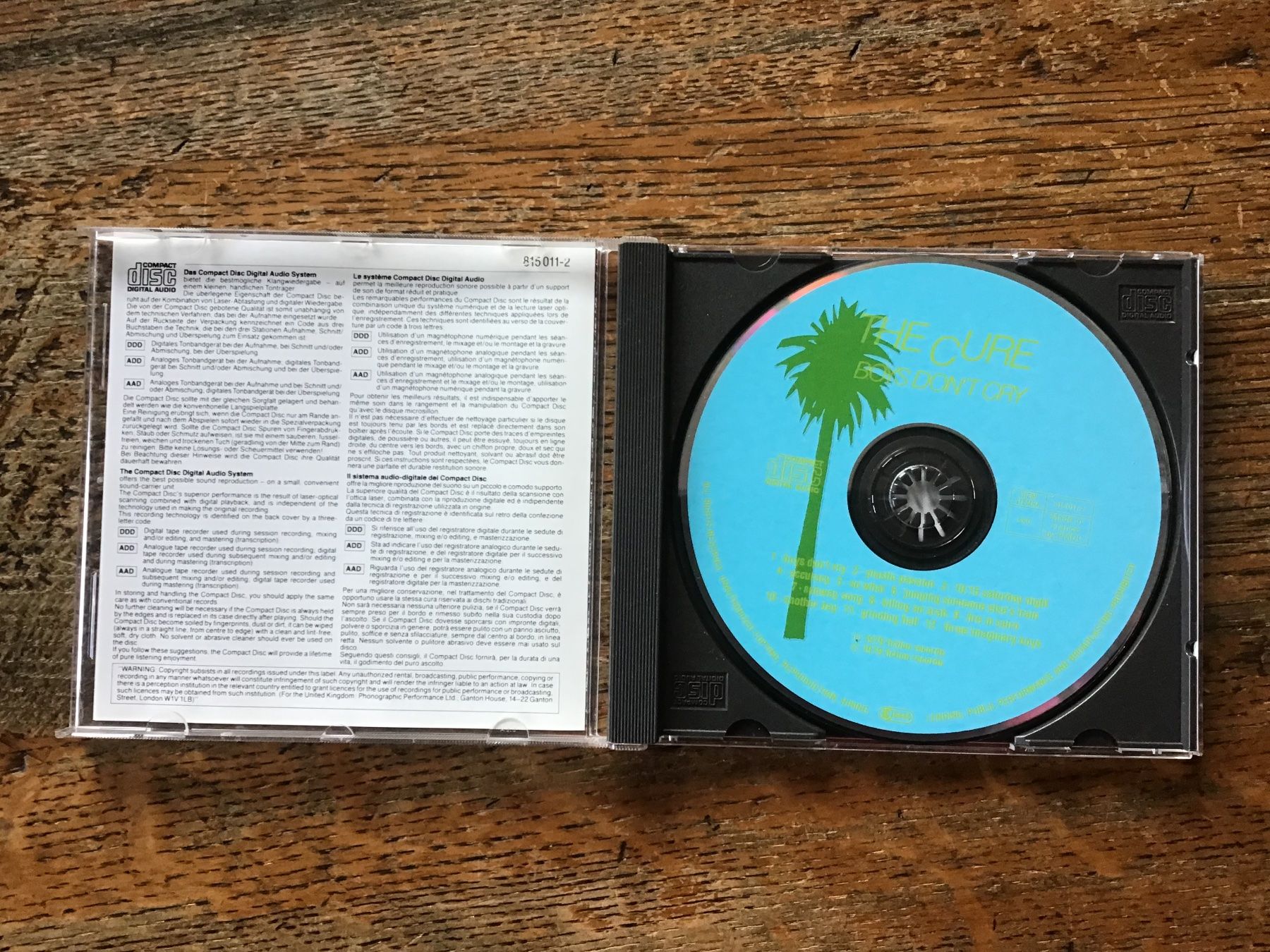 CDs: CD The Cure – Gebraucht aus Fully von Ruby97 1