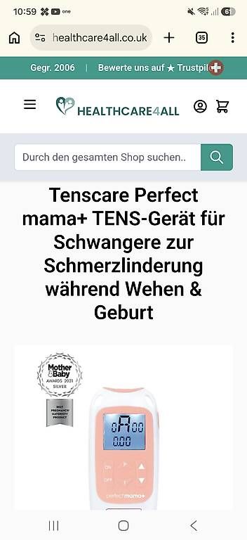 Dispositivi per massaggi: Tens Gerät Wehen/ Geburtshilfe – Usato da Unterstammheim venduto da SereinaSchmid 1