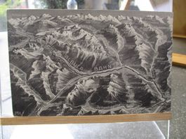 Albula Bahn RHB Bergün Savognin Postkarte 1912   1