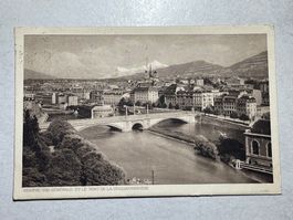 Genf mit Pont de la Coulouvrenière