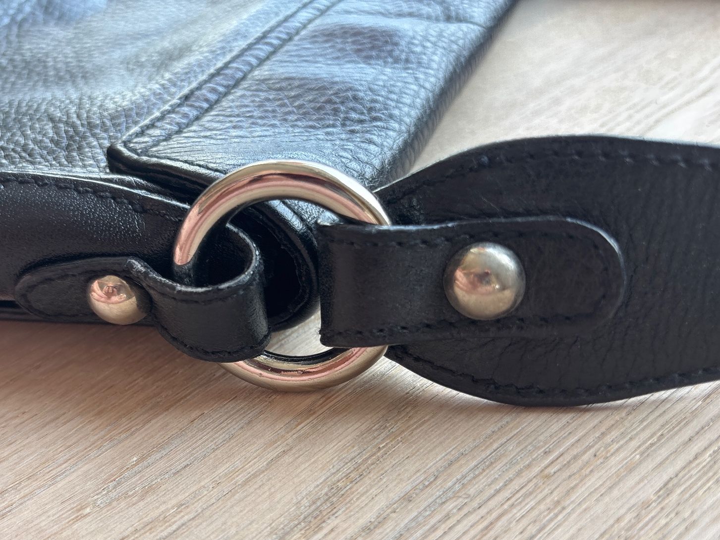 Tosca Blu Taschen für Damen: schwarze Tosca Blu Ledertasche (echtes Leder) – Gebraucht aus Kriens von Tenisch 4