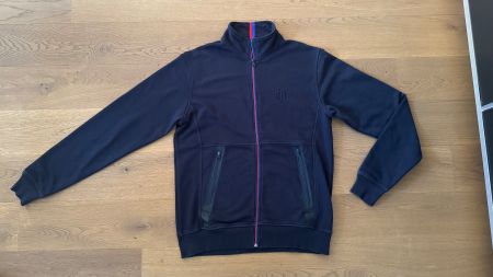 Gepflegtes Herren Baumwollcardigan FC Basel Gr. L