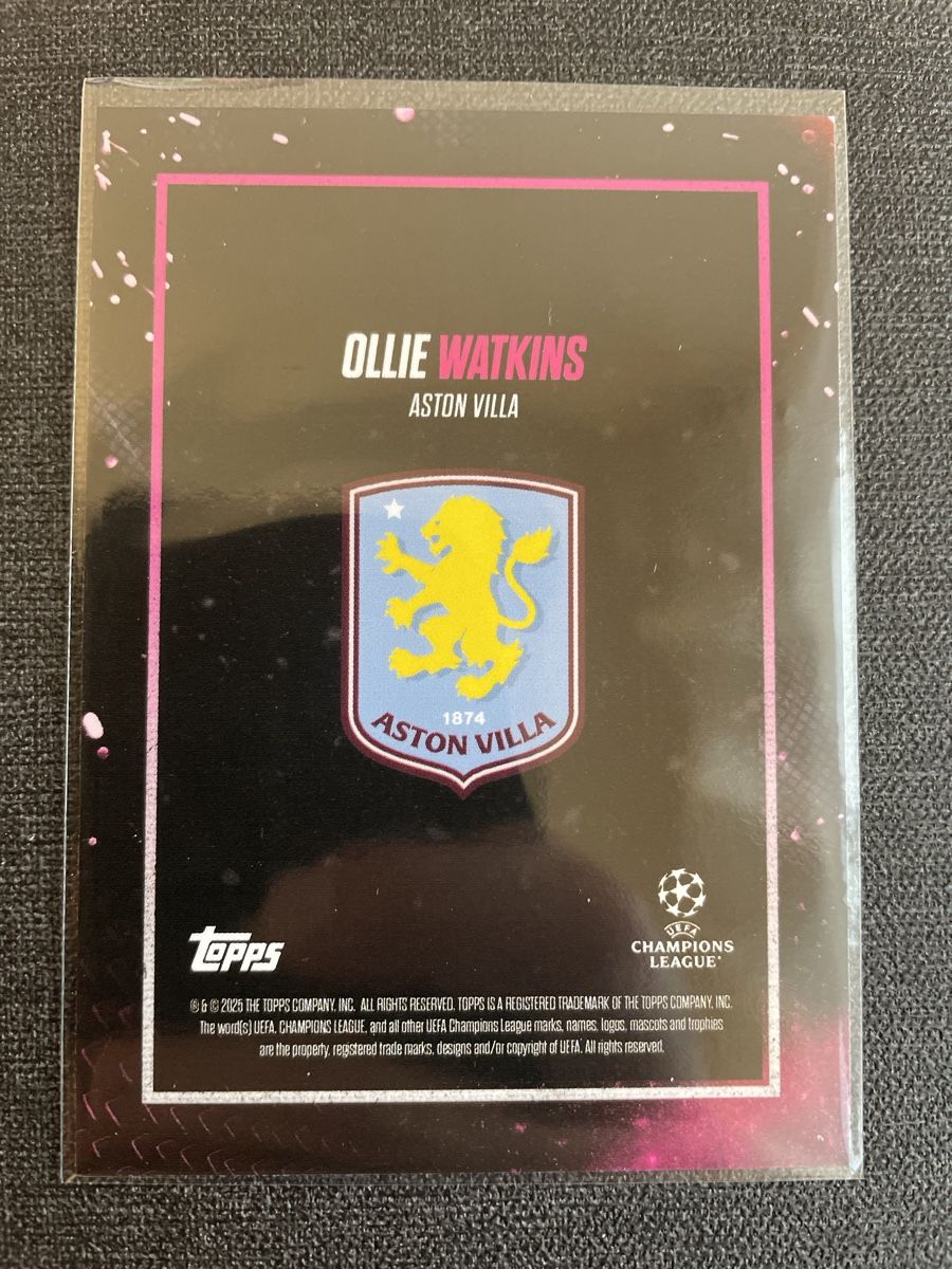 Topps Sammelbilder & Trading cards: Topps Showtime Ollie Watkins Aston Villa – Neu (gemäss Beschreibung) aus Burgdorf von Sports_Cards_3400 1