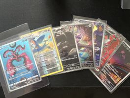Pokémon Karten Set 7 Stück japanisch guter Zustand