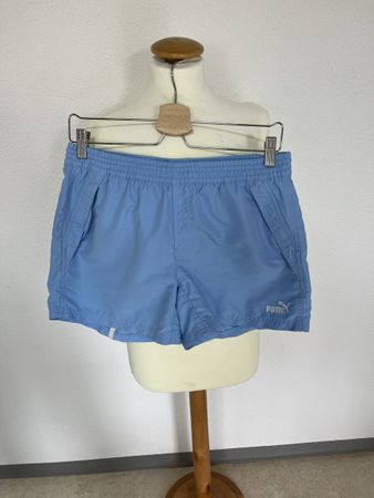 Puma Damen Shorts Gr. M / 38 Hellblau