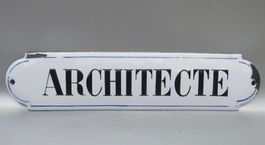 ANTIKES EMAILSCHILD ARCHITECTE