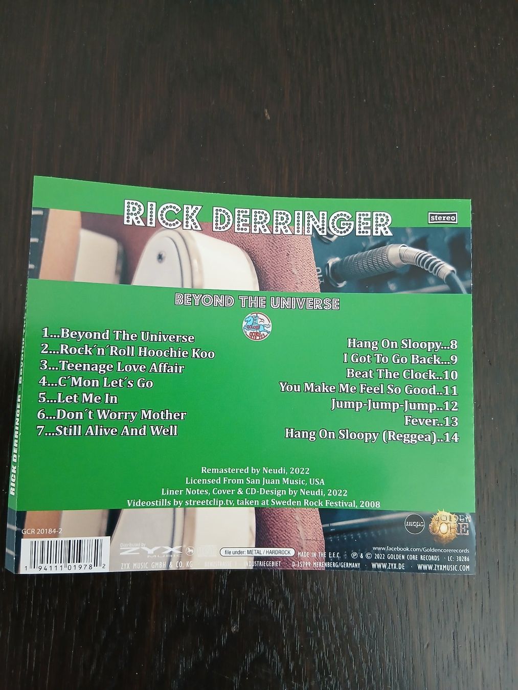 CD: Rick Derringer - Beyond the universe – Nuovo (secondo la descrizione) da Wangen an der Aare venduto da Aspider 1