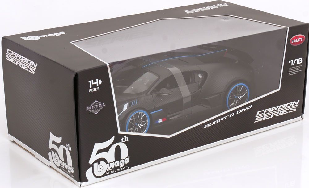 Bugatti Voitures modèles: BUGATTI DIVO CARBON EDITION 2018 1:18 BBURAGO – Neuf avec emballage d'origine à Suhr par Moebelsiralfred 4