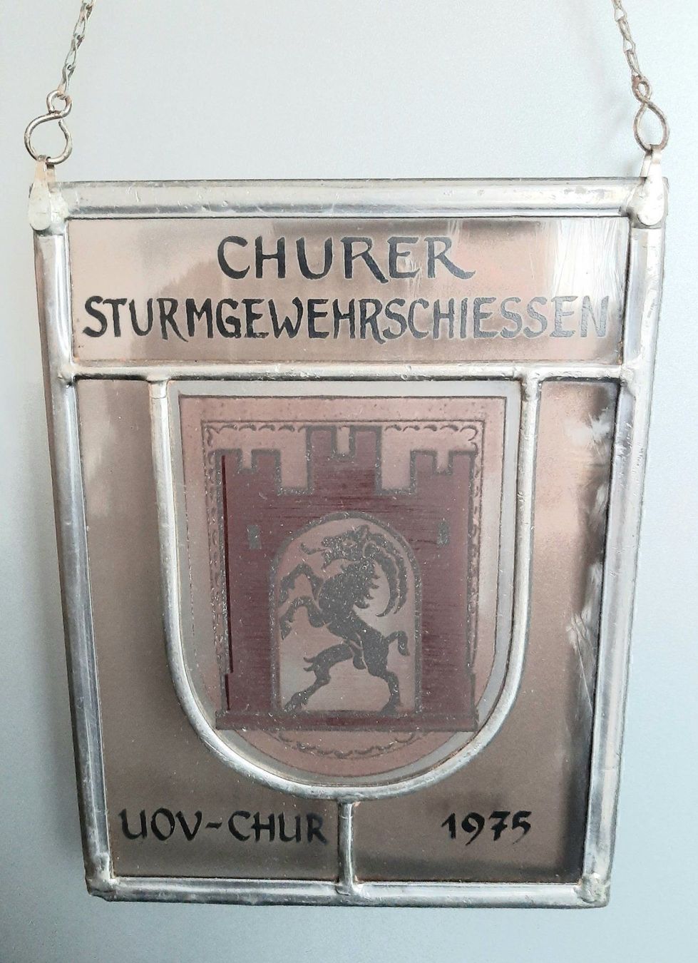 Sonstige Antiquitäten & Kunst: FensterBild Bleiverglasung Buntglas – Gebraucht aus Buchs AG von Cuescu 3