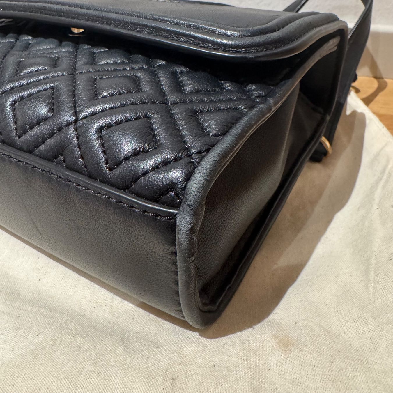 Tory Burch Borse da donna: Tory Burch Leder-Handtasche – Usato da Baar venduto da MoonLanding 4