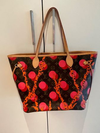 LOUIS VUITTON NEVERFULL MM TASCHE SHOPPER RAMAGES, selten ra