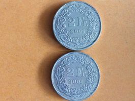 2 francs  2000 - 2001  Belles