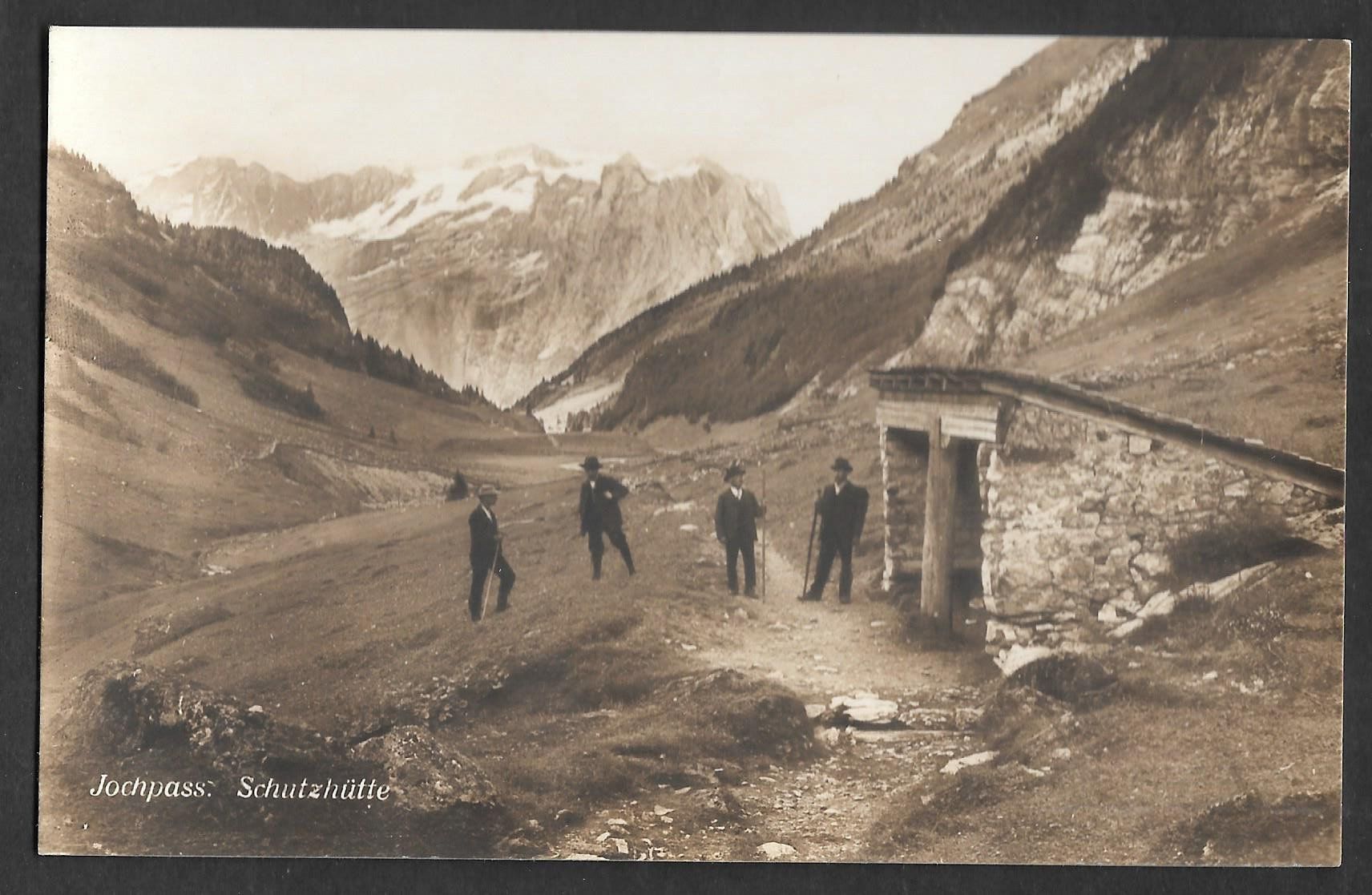 Cartoline postali: Engelberg Jochpass Schutzhütte – Usato da Olten venduto da clotaldi