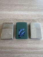 3 Zippo Feuerzeuge 1990 2005 2006 original 