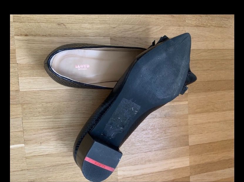 Scarpe da donna: LLOYD BALLERINAS MOKASSIN SCHWARZ – Usato da Luzern venduto da Suneha 4