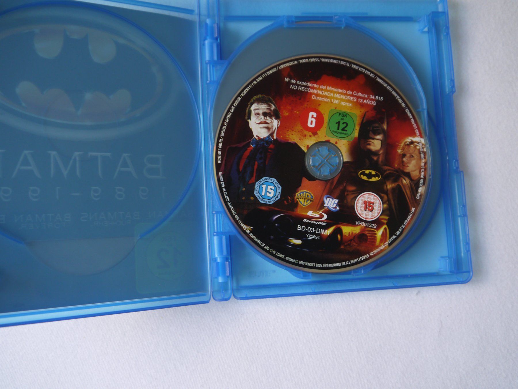 Tutti i DVDs: BATMAN 1- 4  (1989-1997) – Usato da Hagendorn venduto da Blaf 2