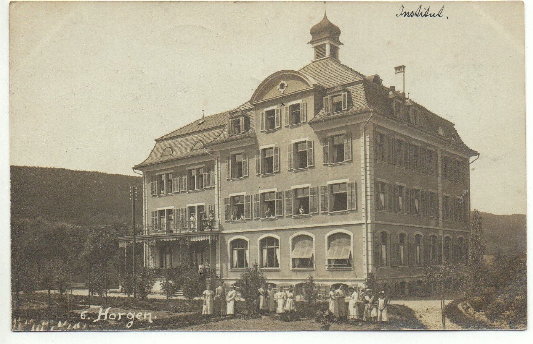 Cartoline postali: HORGEN Institut, Kinder – Usato da Jona venduto da philajona