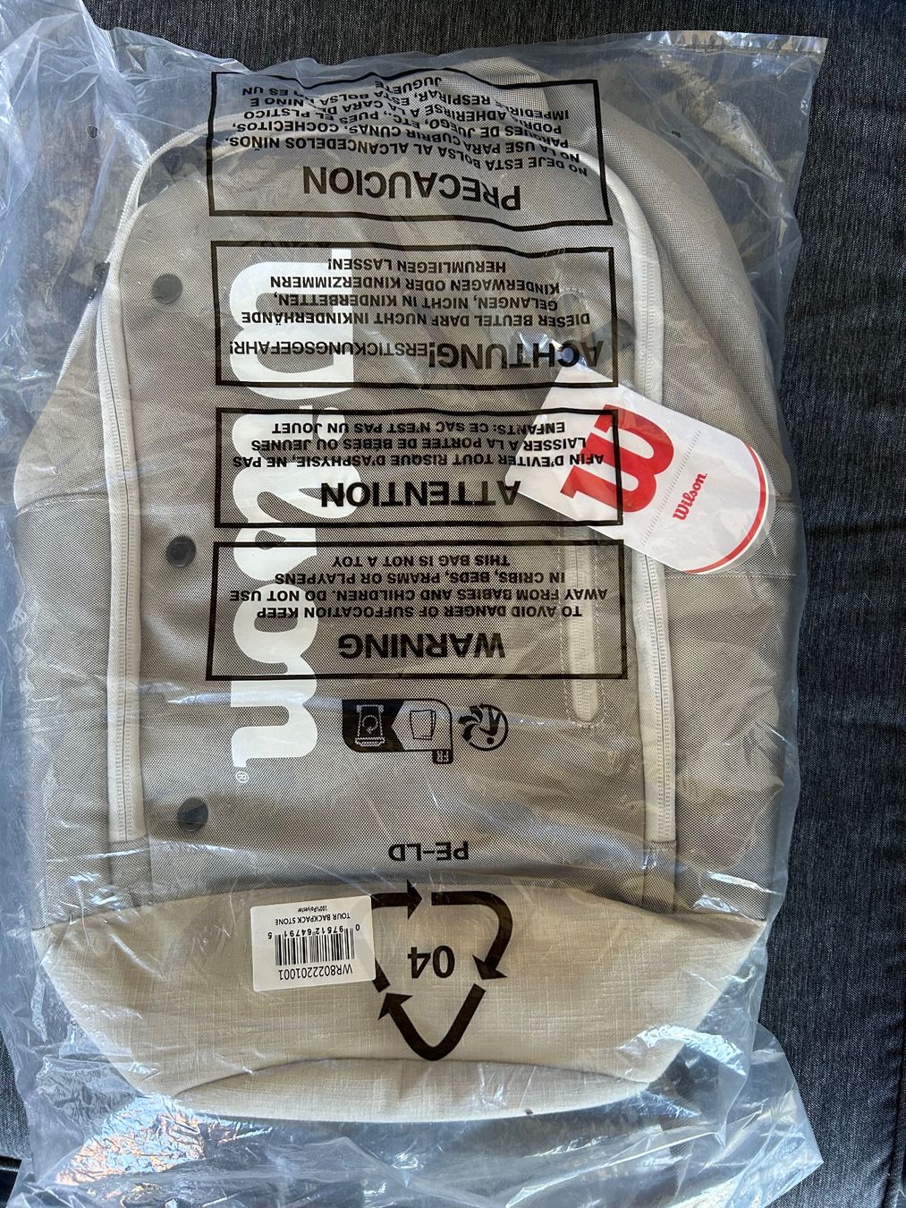 Wilson Sacs à dos: Wilson Tourrucksack – Neuf avec emballage d'origine à Lütisburg par Gizmo02