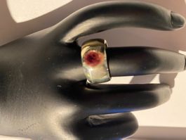 Ring, Silber, Turmalin, Durchm. 53mm (12)