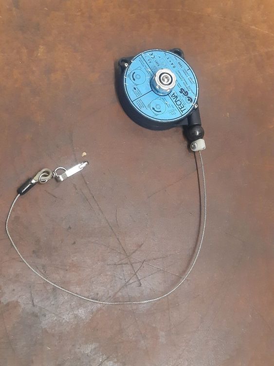 TECNA Federzug-Balancer 10-14 Kg - Werkzeughalter Mit 2,5m Edelstahlseil