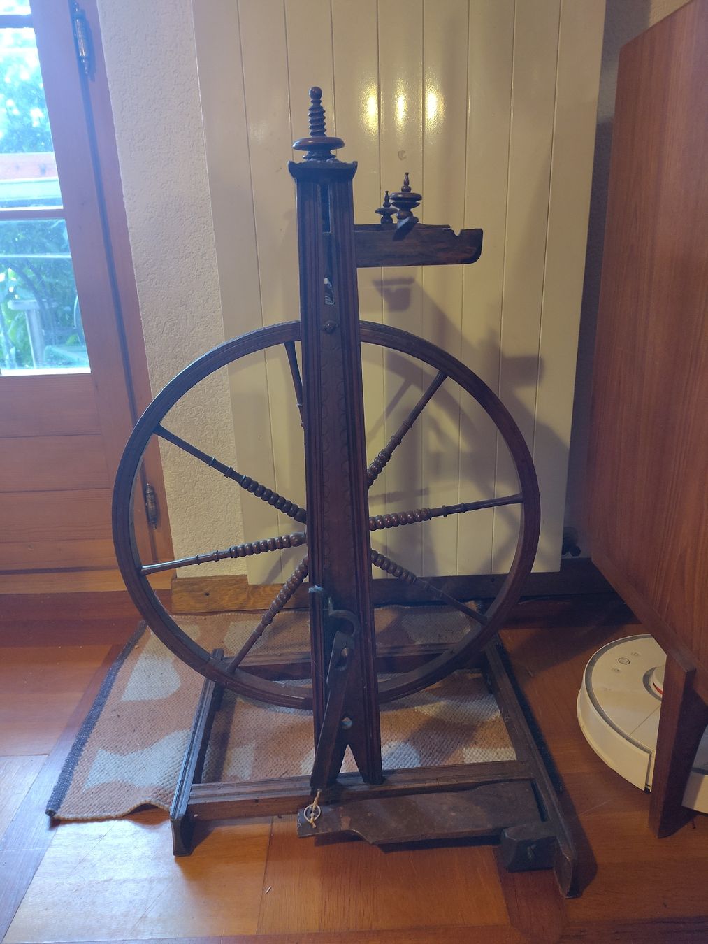 Ruote per filare: Spinnrad von 1844 – Usato da Oberhofen am Thunersee venduto da fragi02 1