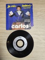 Disque vinyle Carlos "Je suis indécis" 45t vintage