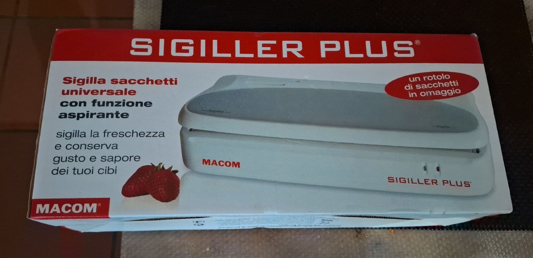 Lebensmittel & Spezialitäten: Sigillatrice Macom Sigiller Plus,usata poco – Gebraucht aus Gorduno von DmD-fpv 2