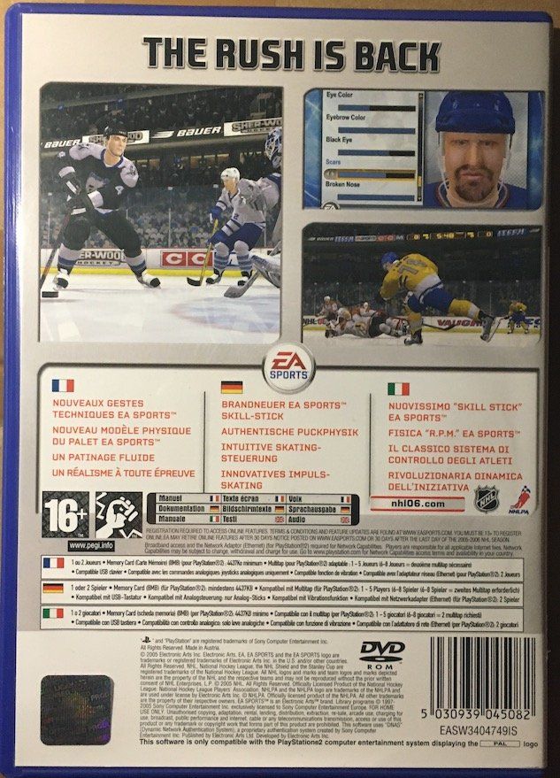 Giochi: NHL 06 Sony PlayStation 2 – Usato da Lausanne venduto da RB19 1